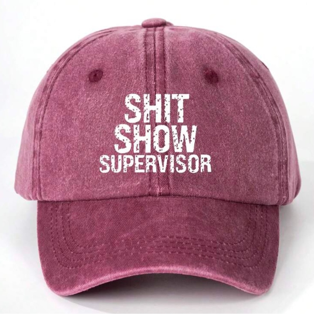 Women's Burgundy Cap